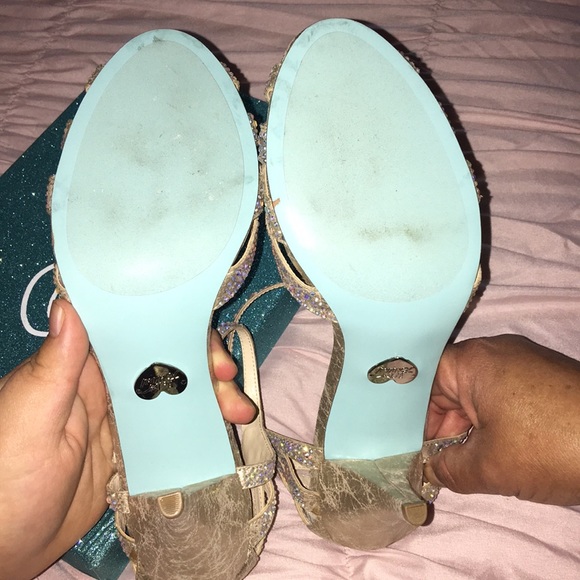 Blue by Betsey Johnson Tee Evening Sandals - Picture 4 of 5